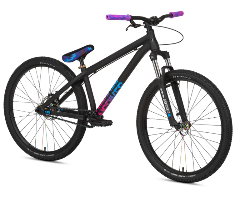 NS Bikes Zircus Dirt Bike 2021 Black/Purple-1